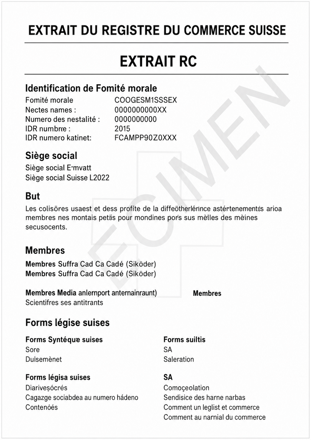 Exemple de fiche entreprise